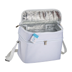 R-pet cooler bag with silver interior 3