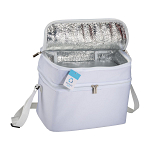 R-pet cooler bag with silver interior 3