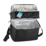 R-pet cooler bag with silver interior 4