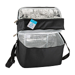 R-pet cooler bag with silver interior 4