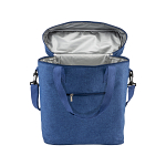 Cooler bag in r-pet melange with white peva interior 3