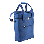 Cooler bag in r-pet melange with white peva interior 1