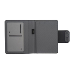A5 organizer folder in r-pet with lock and magnetic closure that lights up 3