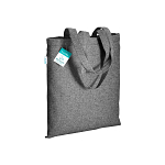 280g/m2 recycled cotton shopping bag, long handles 1