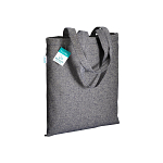 280g/m2 recycled cotton shopping bag, long handles 1
