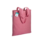 280g/m2 recycled cotton shopping bag, long handles 1