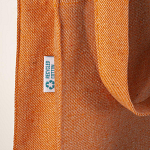 280g/m2 recycled cotton shopping bag, long handles and gussets 4
