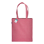 280g/m2 recycled cotton shopping bag, long handles and gussets 2