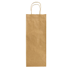 100% recycled paper 100 gr/m2, shopping bag with guesset 2