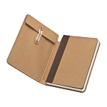 Notebook with brown rubberband 3