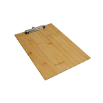 Bamboo a4 folder with metal clip 3