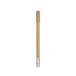 Long-lasting bamboo pencil with eraser 1