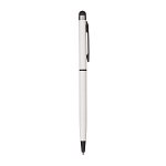 Metal twist pen, with touchscreen, clip and matching tip. 2