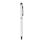 Metal twist pen, with touchscreen, clip and matching tip. 2