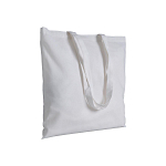 180 g/m2 recycled cotton/polyester shopping bag, long handles 1