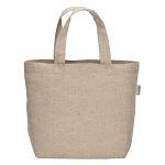 Geantă shopper din bumbac reciclat - 150 g/m² cu mânere scurte 2