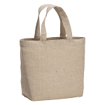 Geantă shopper din bumbac reciclat - 150 g/m² cu mânere scurte 4