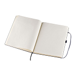A4 notebook, lined, with strap 1