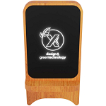 SCX.design W16 15W light-up wireless wooden stand 2