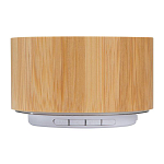 Bluetooth speaker with bamboo coating 4