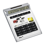 Own-design desk calculator with insert without holes, small 1