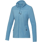 Amber women's GRS recycled full zip fleece jacket 1