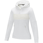 Sayan women's half zip anorak hooded sweater 1