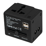 Rubberized travel adapter 4