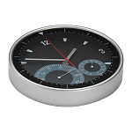 Wall clock hygro-, thermometer 2
