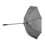 Large umbrella with soft grip. 3