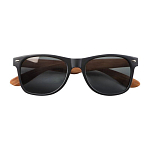 Sunglasses with wooden-look temples 3