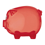 Transparent piggy bank 1