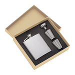Hipflask set with 2 cups 2