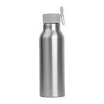 Metal drinking bottle with silicone lid 2