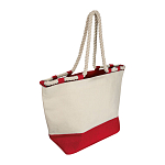 Beach bag with drawstring 1