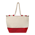 Beach bag with drawstring 1