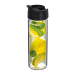 Double wall glass bottle, leakproof 1