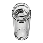 Double wall glass bottle, leakproof 2