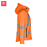 jacheta softshell de lucru, barbati, cu vizibilitate mare, ZAGREB WORK 3
