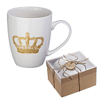 Cup with crown print 1