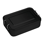 Aluminum lunchbox with closure 1