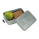 Aluminum lunchbox with closure 1