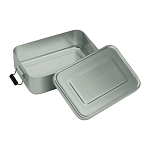 Aluminum lunchbox with closure 2