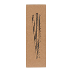 Set de 100buc paie din carton 3