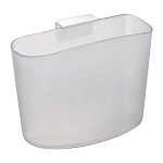 Teabag holder, transp. frosted 1
