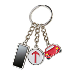 Key ring with charms 1