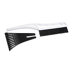 Plastic ice scraper with brush 2