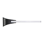 Plastic ice scraper with brush 3