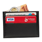 Leather RFID credit card case 1