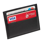 Leather RFID credit card case 3